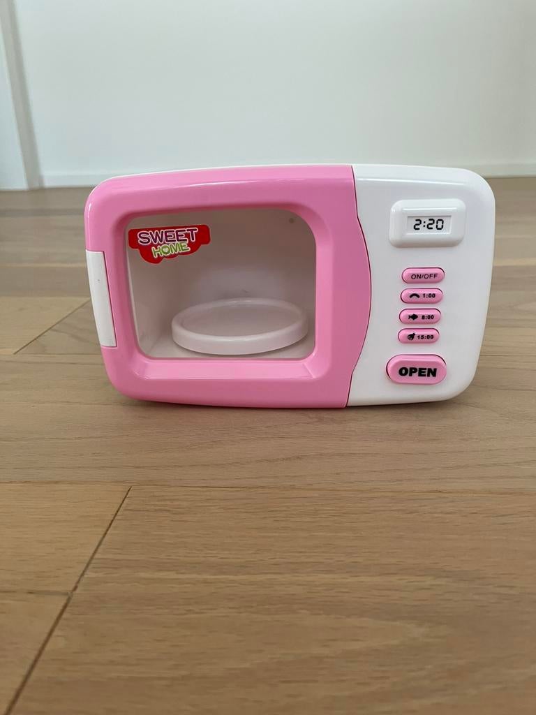 Speelgoed microgolf oven, draait rond, in perfecte staat, Ophalen, Nieuw