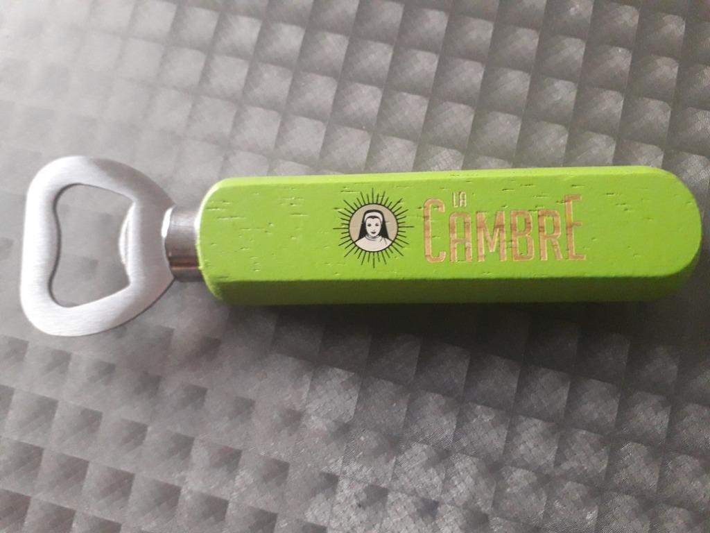 LA CAMBRE flessenopener., Collections, Marques de bière, Enlèvement ou Envoi, Neuf, Ouvre-bouteille, Autres marques