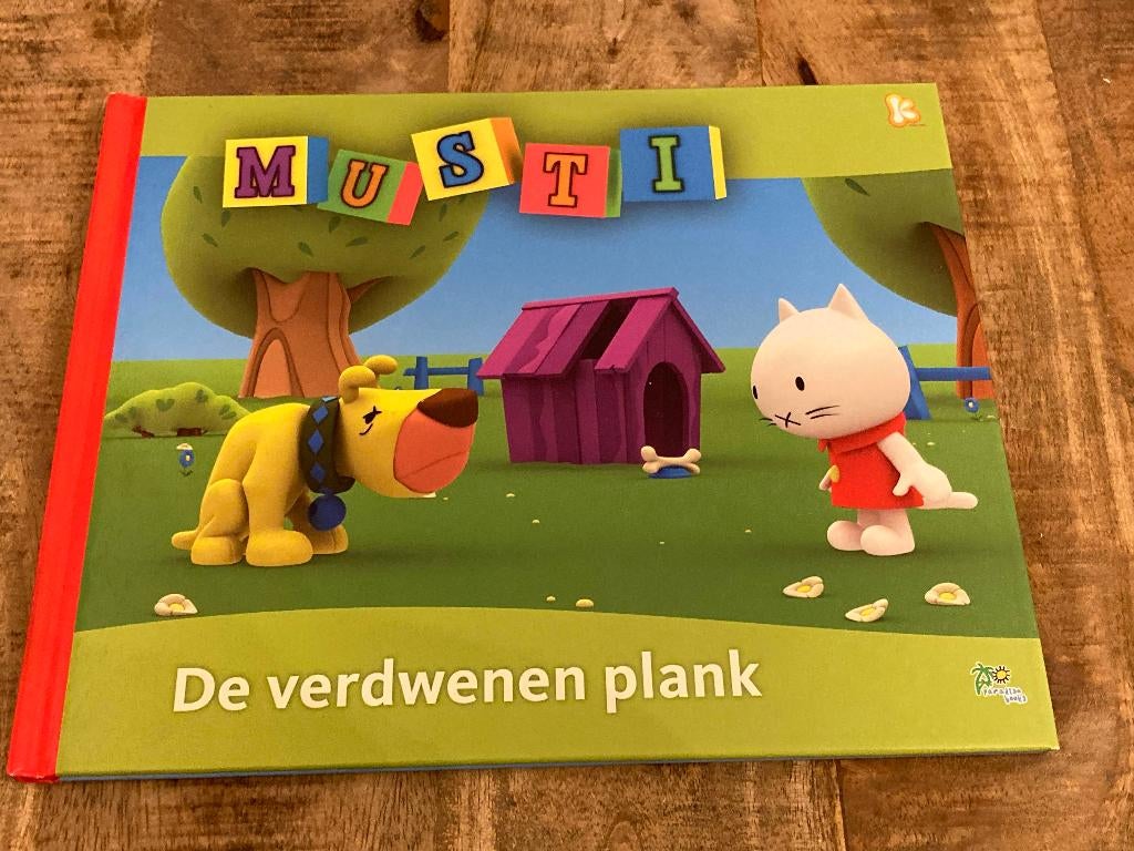 Prentenboek - Musti - De verdwenen plank - Ketnet, Enlèvement ou Envoi, Utilisé, Ketnet