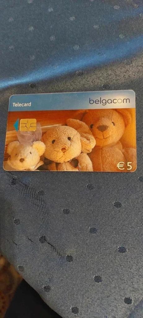 telefoonkaart / Belgacom / Teddyberen, Verzenden