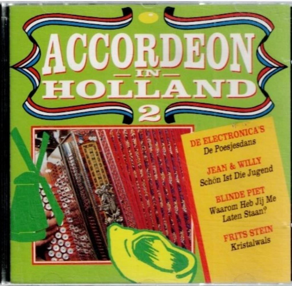 cd   -   accordeon in holland 2, Ophalen of Verzenden