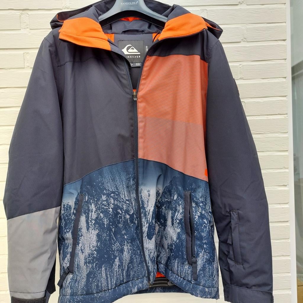 Mooie skijas / jas maat 16, merk Quiksilver., Ophalen, Quiksilver, Zo goed als nieuw, Jongen