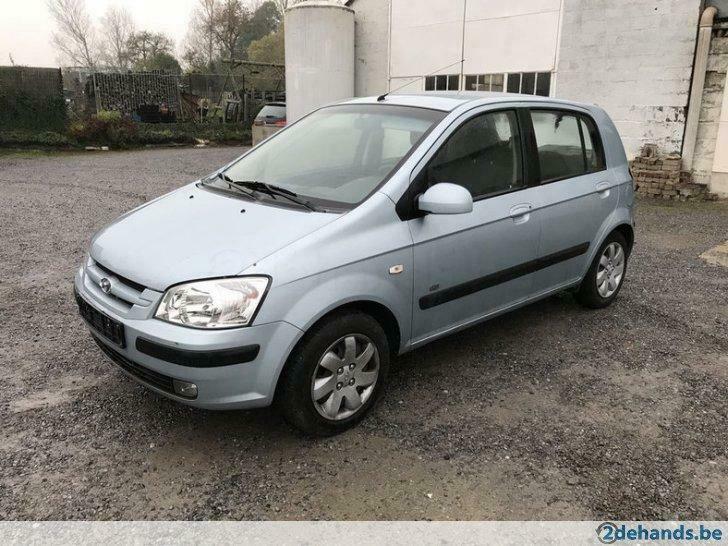 Hyundai Getz 1.5 Turbo CRDi 12v GL, Auto's, 116 g/km, 1493 cc, Blauw, Bedrijf