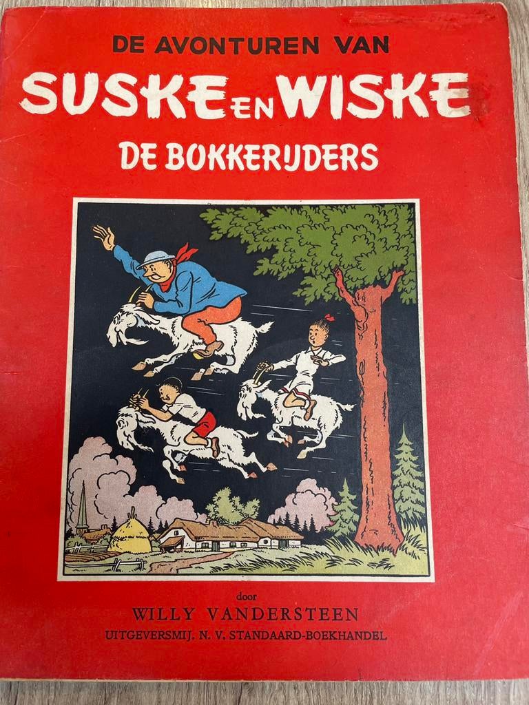 Suske en Wiske van 1955 goede staat, Livres, BD, Une BD, Enlèvement ou Envoi, Utilisé