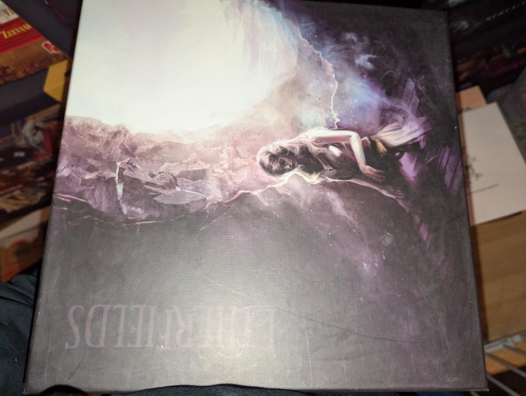 Etherfields 2.0 + Harpy & Shewolf expansions + 5th player, Hobby en Vrije tijd, Een of twee spelers, Ophalen, Zo goed als nieuw