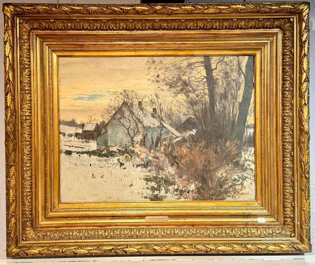 Schilderij Richard Viandier, Antiek en Kunst, Ophalen