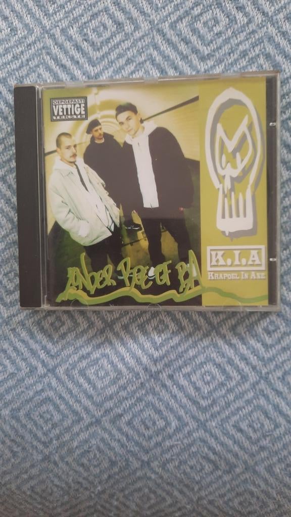 KRAPOEL IN AXE (K.I.A.) Zonder boe of ba! (cd, 1997), Cd's en Dvd's, Cd's | Nederlandstalig, Zo goed als nieuw, Rap of Hip Hop