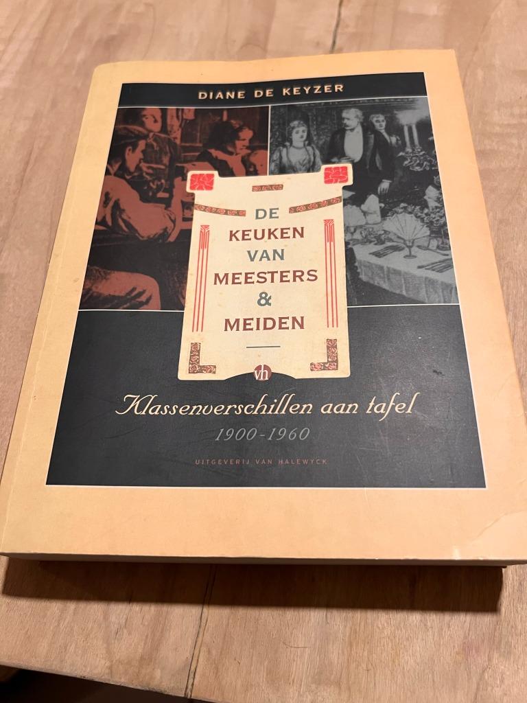 De keuken van Meesters & meiden, klassenverschillen aan tafe, Diane De Keyser, Maatschappij en Samenleving, Ophalen of Verzenden
