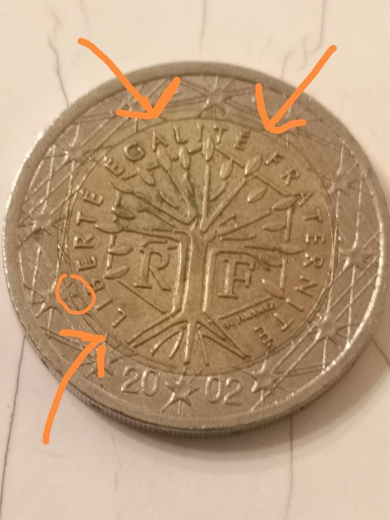 Pièce de 2 euros France 2002, Enlèvement ou Envoi, France