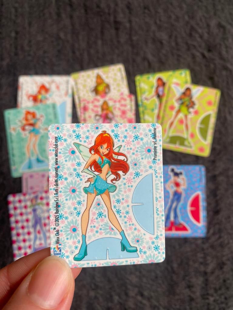 Winx Club Bloom 2D figuurtje 2005, Ophalen of Verzenden, Nieuw, Tv, Overige typen