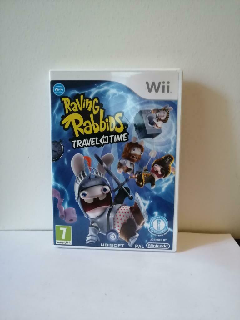 Wii Raving Rabbids Travel in Time, Games en Spelcomputers, Games | Nintendo Wii, Gebruikt, Overige genres, Ophalen of Verzenden