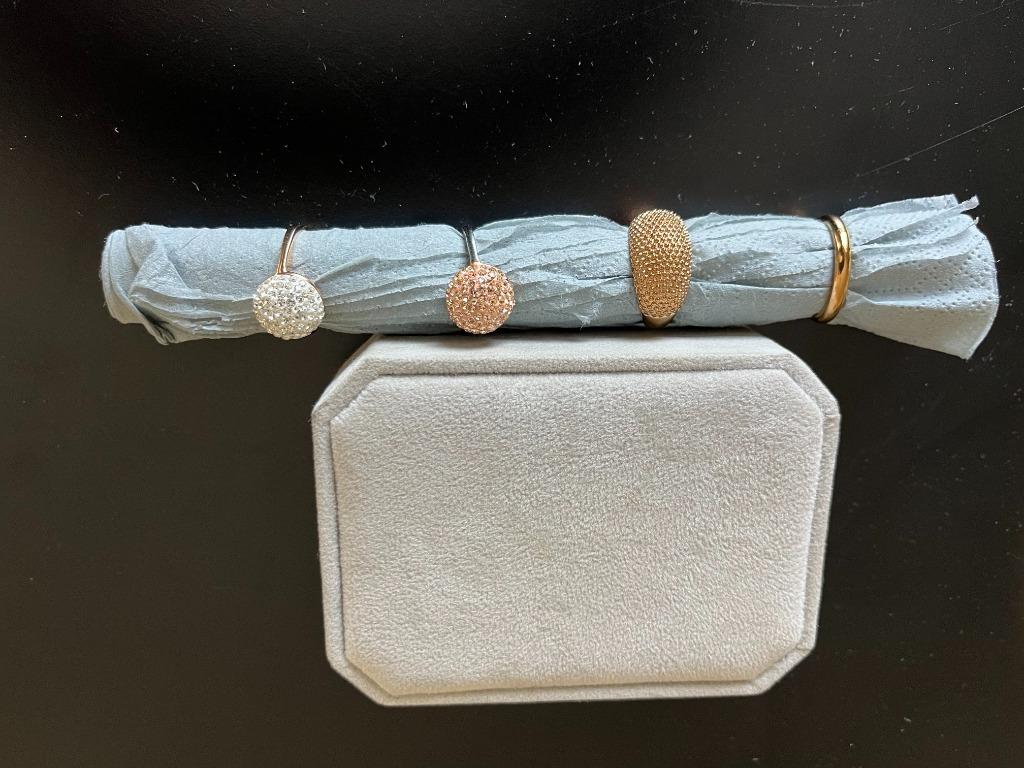 ringen, Handtassen en Accessoires, Ringen, Ophalen, Overige kleuren, IJzer of Staal, Zo goed als nieuw