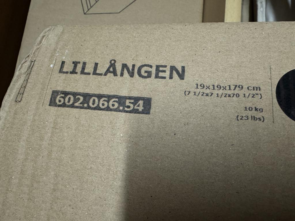 IKEA LILLANGEN afwerkplank, Ophalen, Nieuw