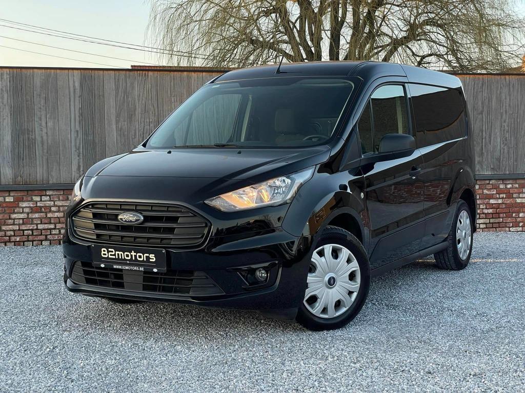 ford transit connect/2020/76000km/airco/bluetooth/pdc/1.5d, Voorwielaandrijving, Stof, 4 cilinders, Zwart