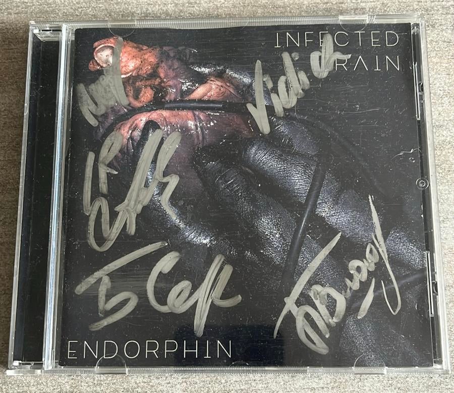 Infected Rain - Endorphin - CD - Gesigneerd, Enlèvement ou Envoi, Utilisé