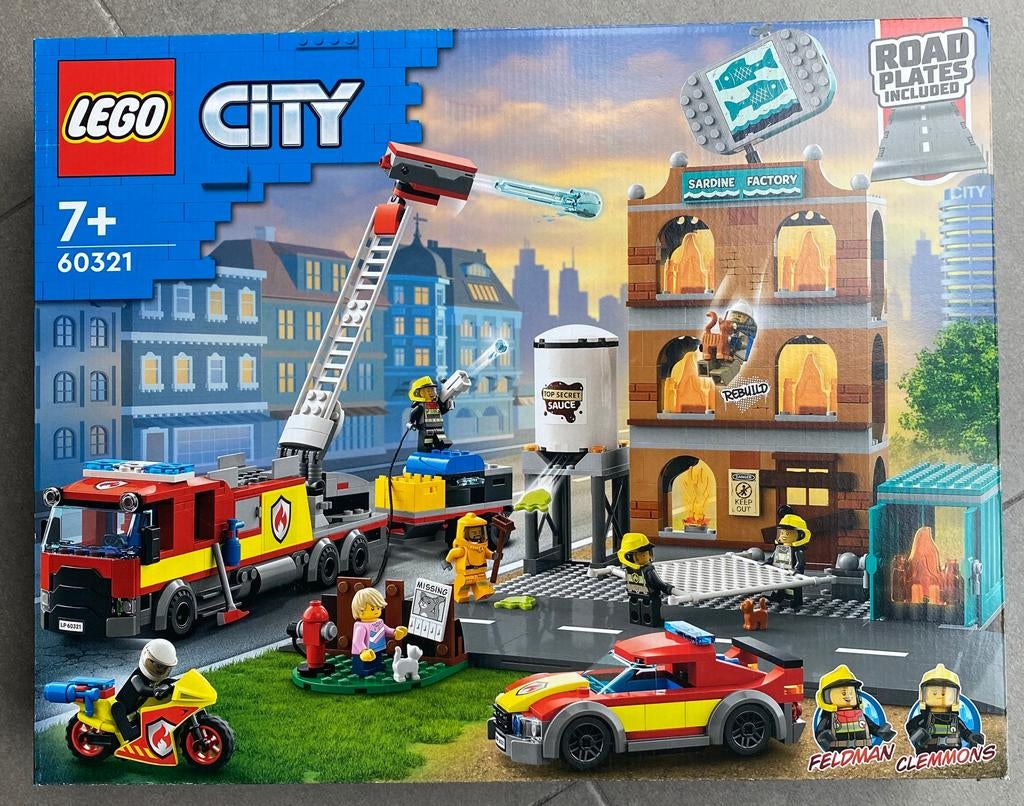 LEGO City Fire Team 60321 *NOUVEAU*, Enlèvement ou Envoi, Neuf, Ensemble complet, Lego