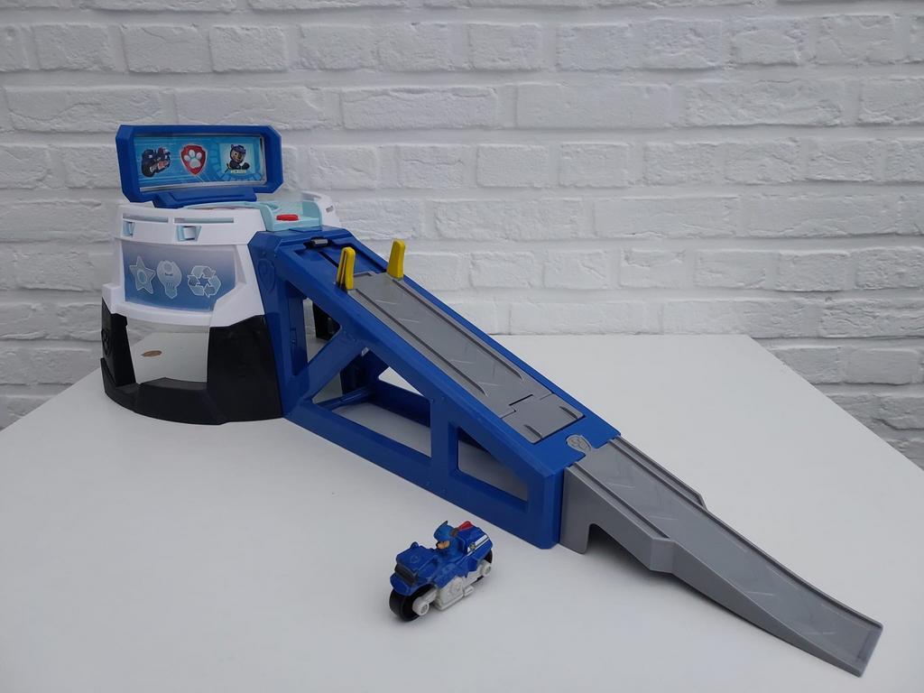 Paw patrol moto pups lanceerbaan + chase, Ophalen, Gebruikt