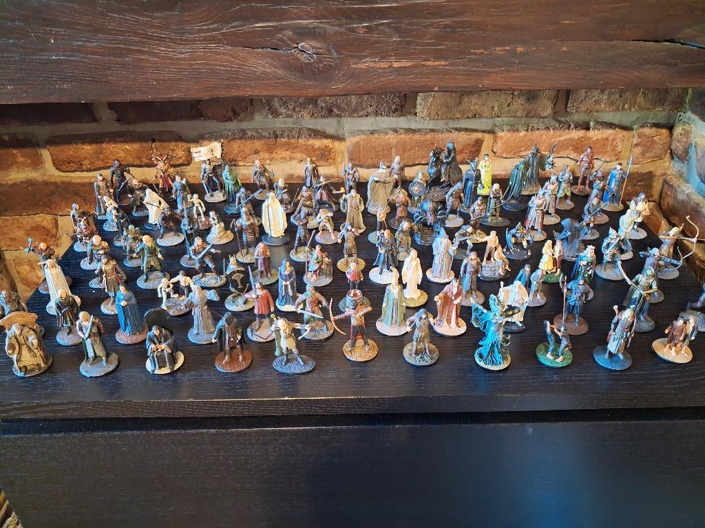 Figurines "seigneur des anneaux" Eaglemoss, Collections, Enlèvement ou Envoi, Utilisé, Autres types