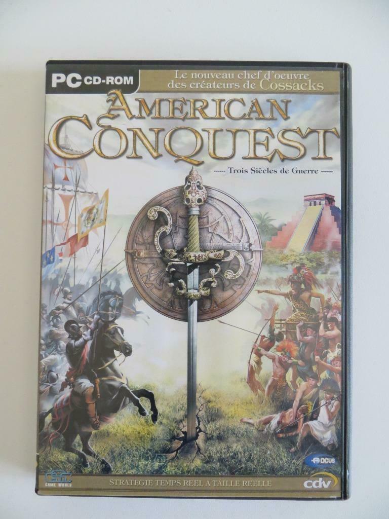 Jeu PC American Conquest, Enlèvement ou Envoi, 1 joueur, Utilisé, À partir de 3 ans