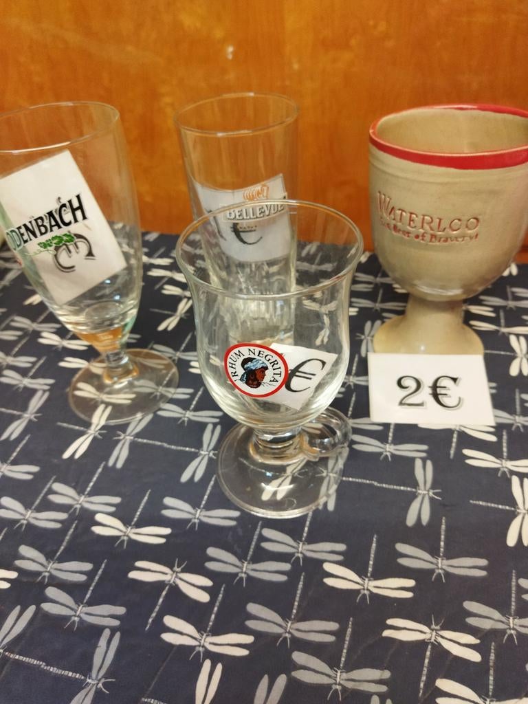 Verschillende bierglazen, Verzamelen, Ophalen of Verzenden, Nieuw