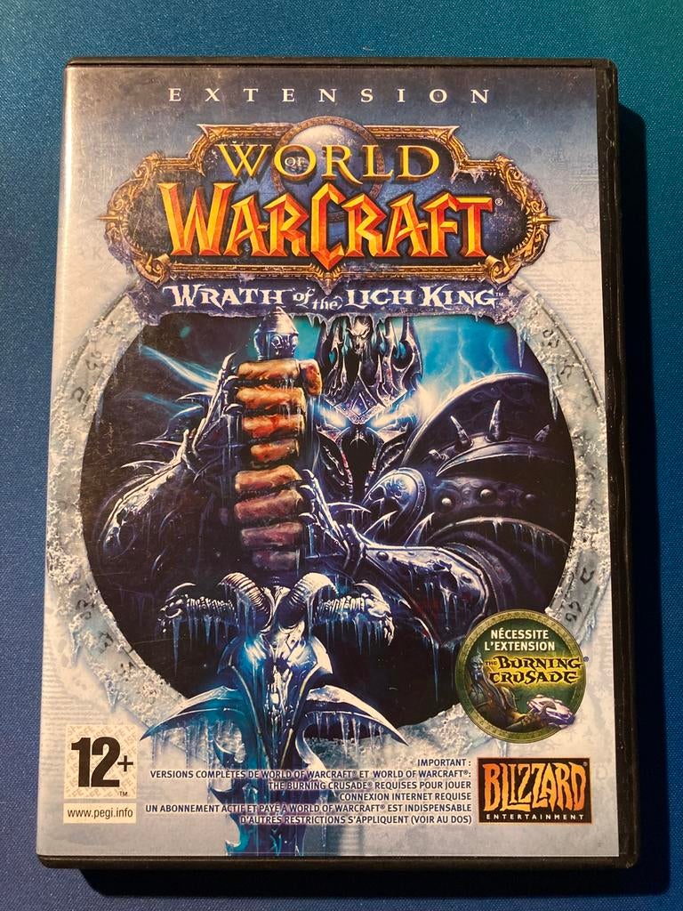 World of Warcraft Wrath of the Lich King Pc Mac, Enlèvement ou Envoi, Utilisé