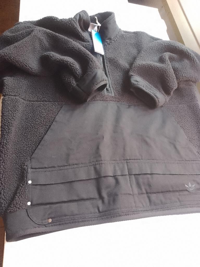 nieuw XL adidas originals premium essentials fleece verpakt, Verzenden, Zwart, Adidas, Maat 56/58 (XL)