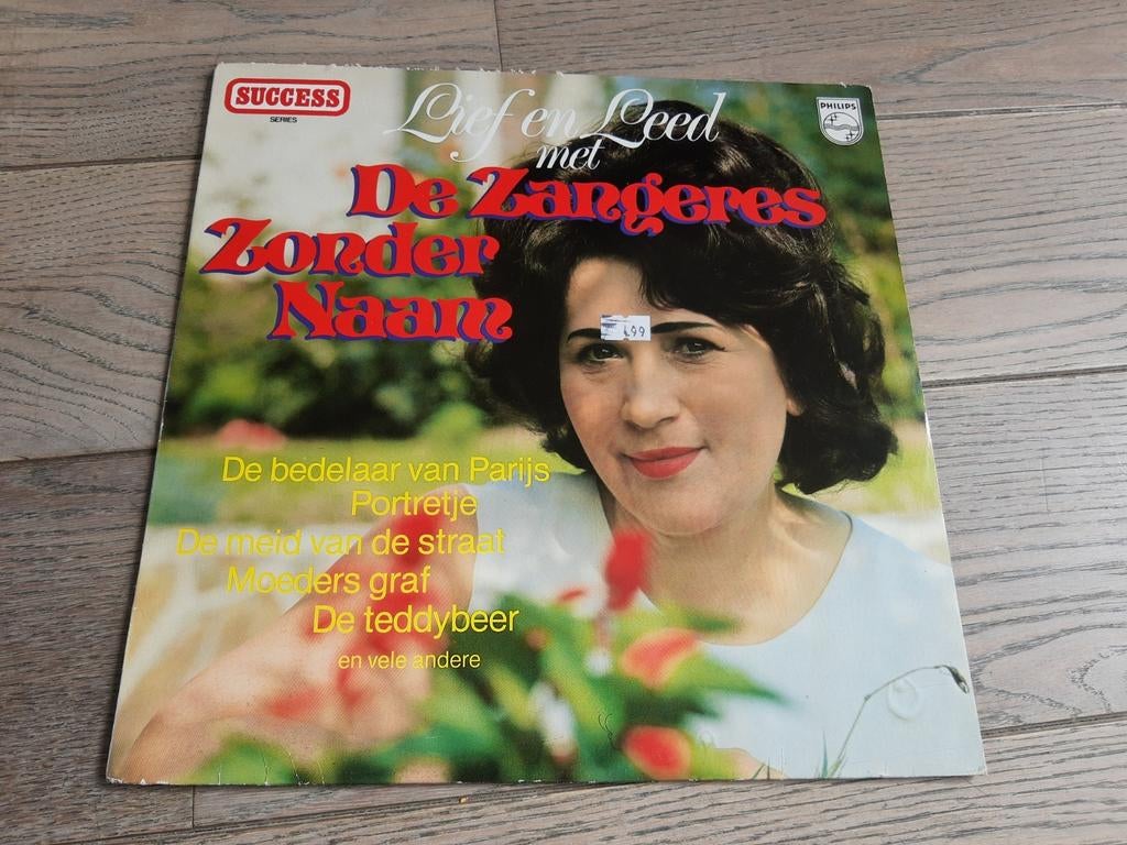 Lp : De zangeres zonder naam, Cd's en Dvd's, Ophalen of Verzenden, Zo goed als nieuw