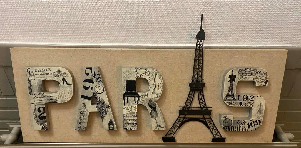Cadre de décoration original Paris, Ophalen, Zo goed als nieuw