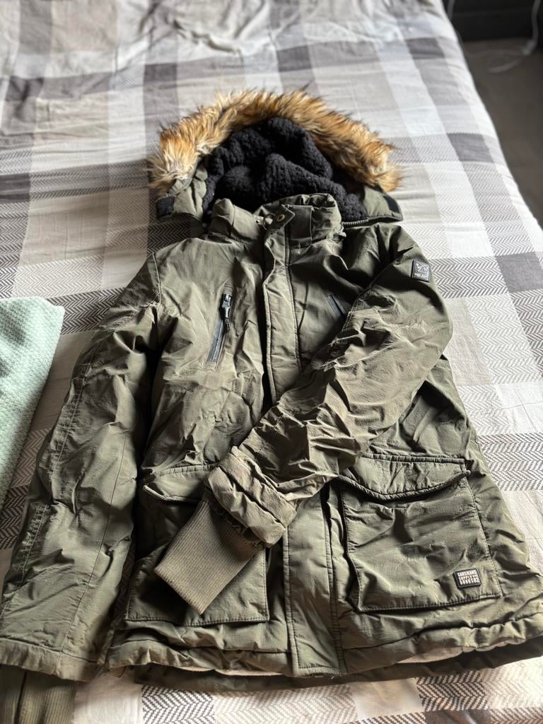 Cars jeans winterjas, Kinderen en Baby's, Ophalen of Verzenden, Gebruikt, Jongen, Jas
