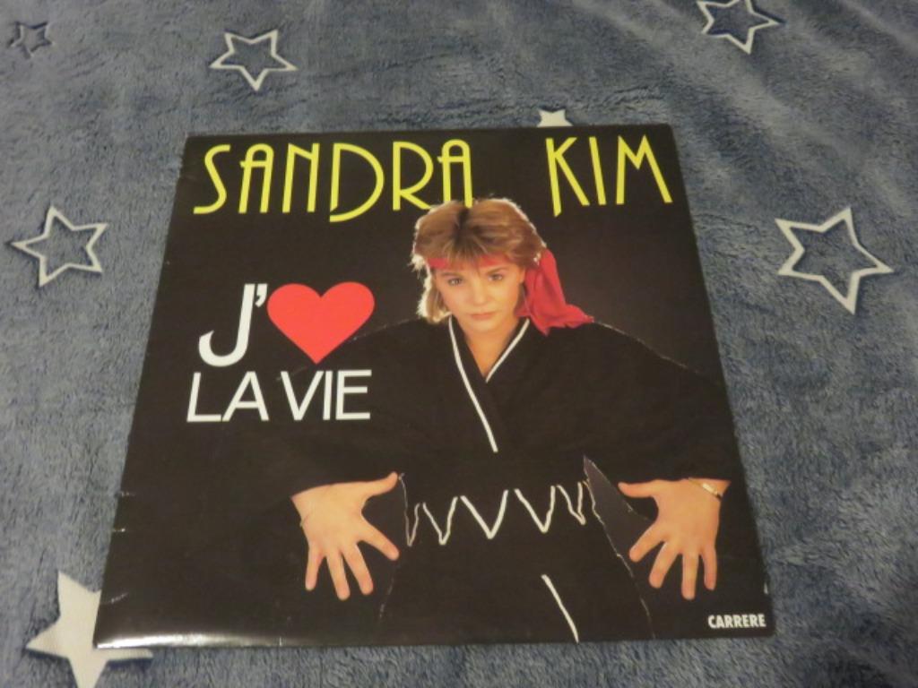 LP : Sandra Kim - J'aime La Vie -- Vinyl, Ophalen of Verzenden