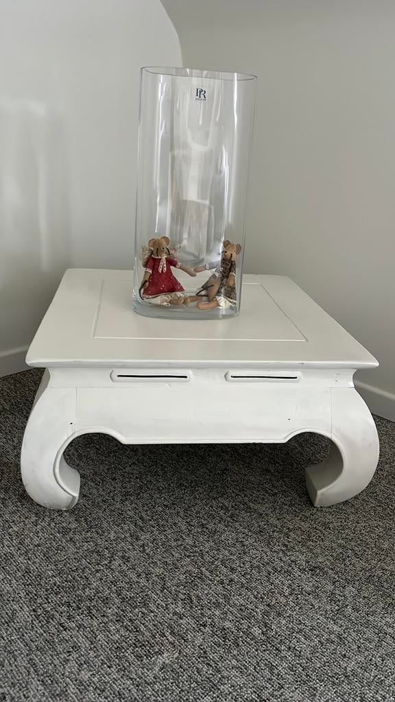 Lage bijzet tafel of salontafel, Ophalen, Gebruikt