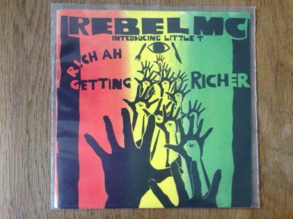 single rebel mc introducing little t, Ophalen of Verzenden, 7 inch, Overige genres, Single
