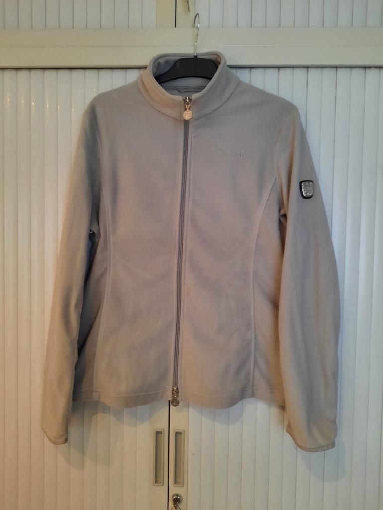 Vest in grijze fleece, merk CAVALLO, MT 42, Dieren en Toebehoren, Gebruikt, Ophalen of Verzenden, Dames, Recreatie
