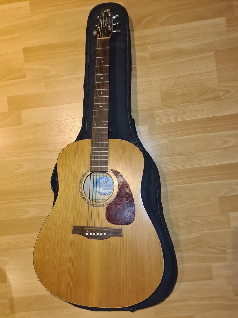 Seagull S6 Original akoestische gitaar + draagtas, Muziek en Instrumenten, Ophalen, Gebruikt, Western- of Steelstringgitaar, Met koffer