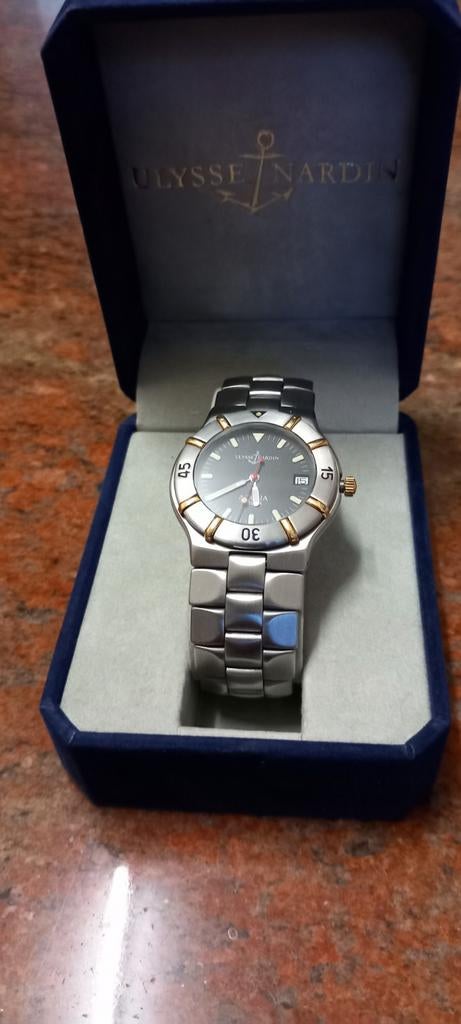 Ulysse nardin acqua 5426, Enlèvement ou Envoi, Comme neuf, Acier, Acier