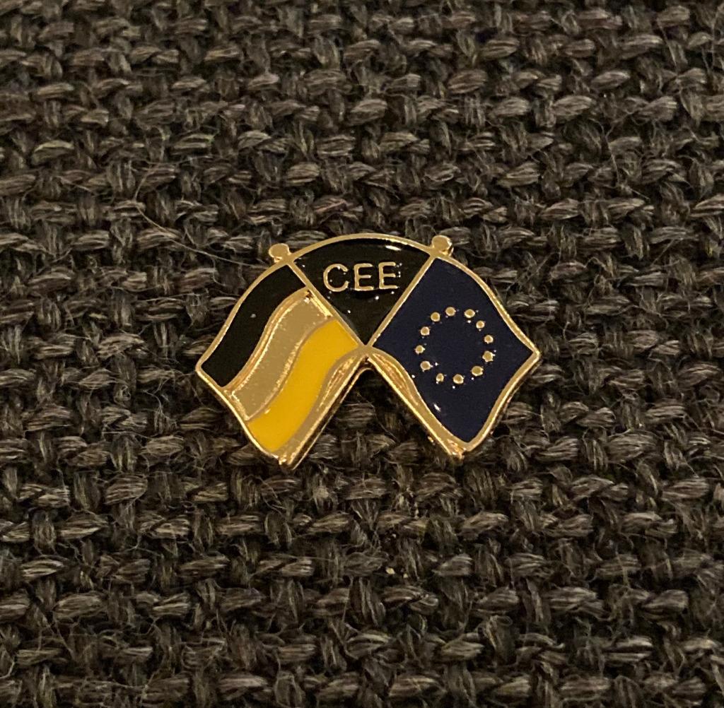 PIN - VLAG - DRAPEAU - FLAG - CEE - EUROPA, Verzenden, Gebruikt, Stad of Land, Speldje of Pin