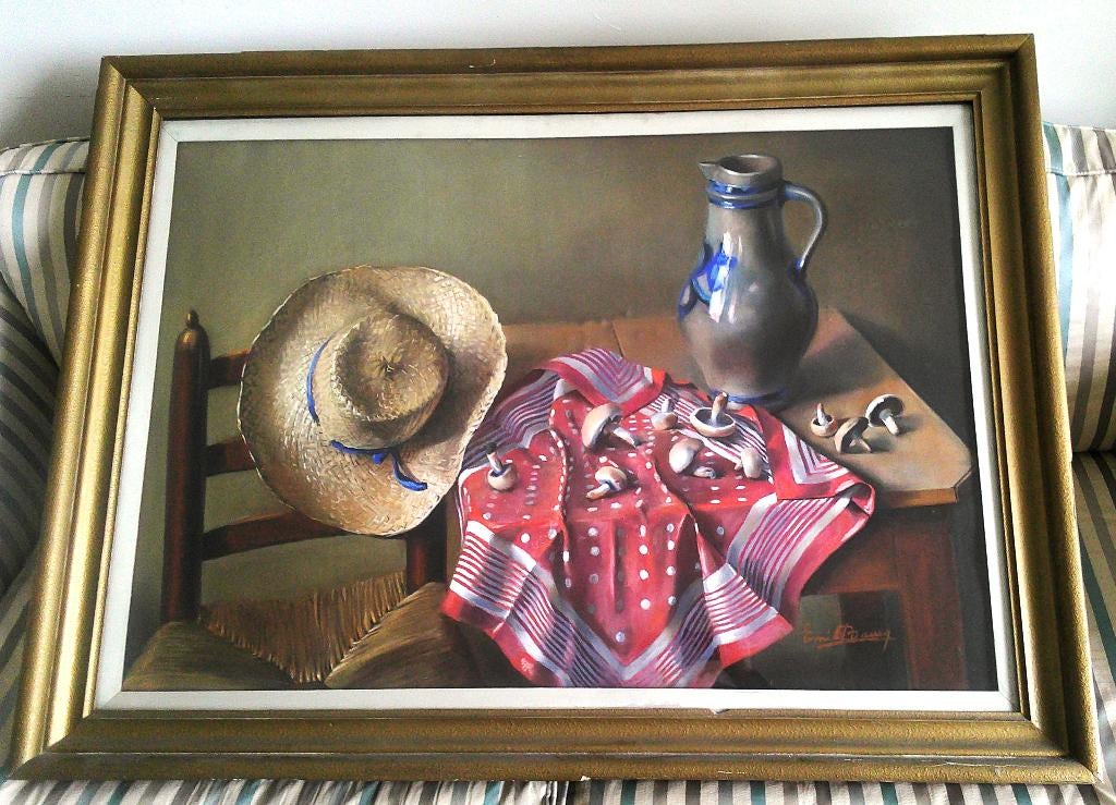 Intérieur paysan dans les Ardennes vers 1925 - Émile Bauvey, Enlèvement