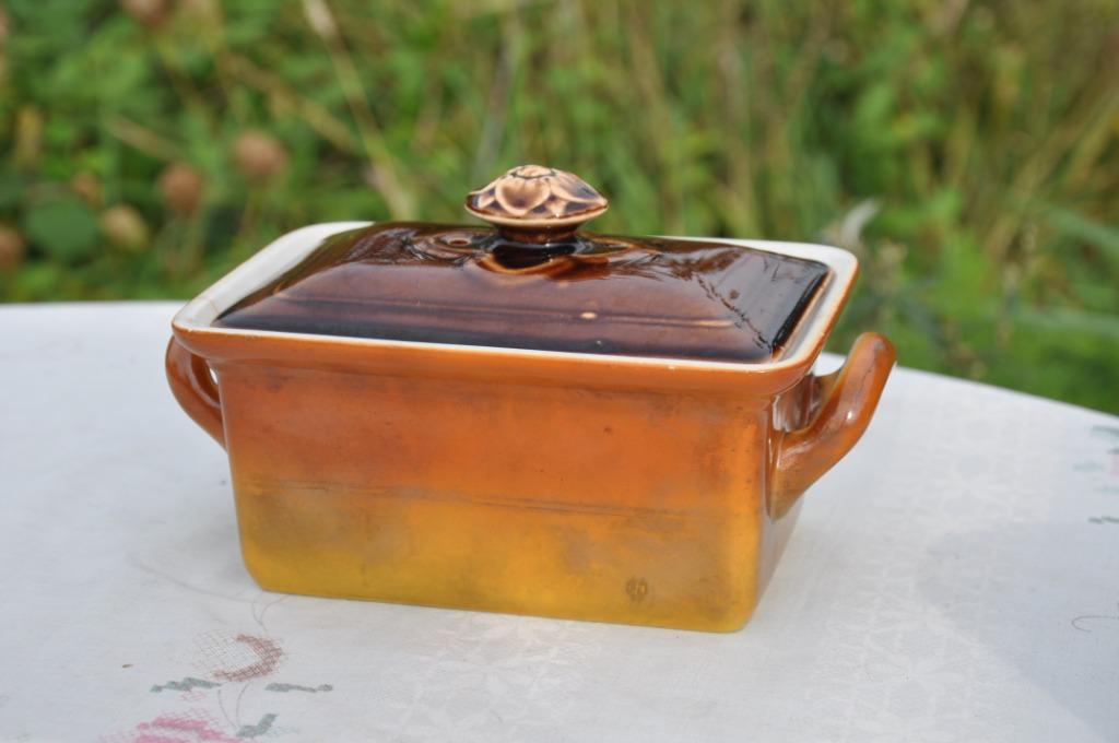terrine a paté en faience para feu, Ophalen of Verzenden, Gebruikt, Keramiek, Kom(men)