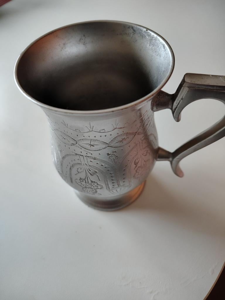Tinnen kannetje, Antiek en Kunst, Antiek | Tin, Ophalen of Verzenden
