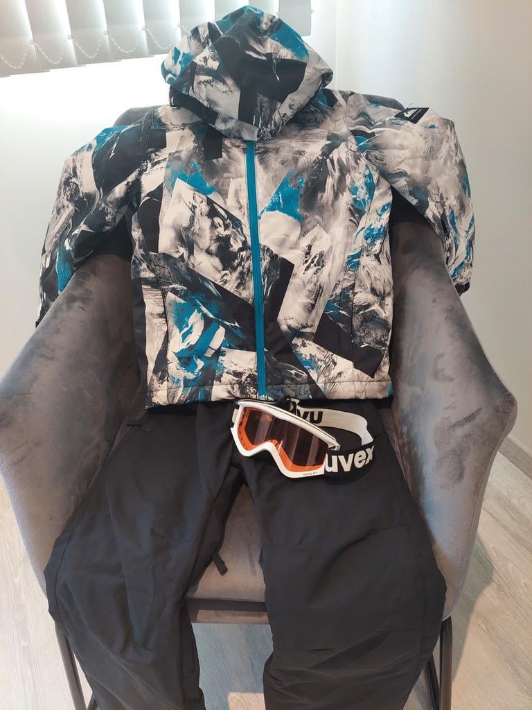 Tenue de ski garçon taille 10 ans Quicksilver, Ophalen of Verzenden, Ski