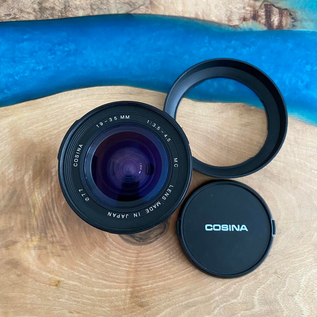 Nikon/Cosina AF MC 19-35mm f3.5-4.5* zo goed als nieuw, Audio, Tv en Foto, Zo goed als nieuw, Nikon