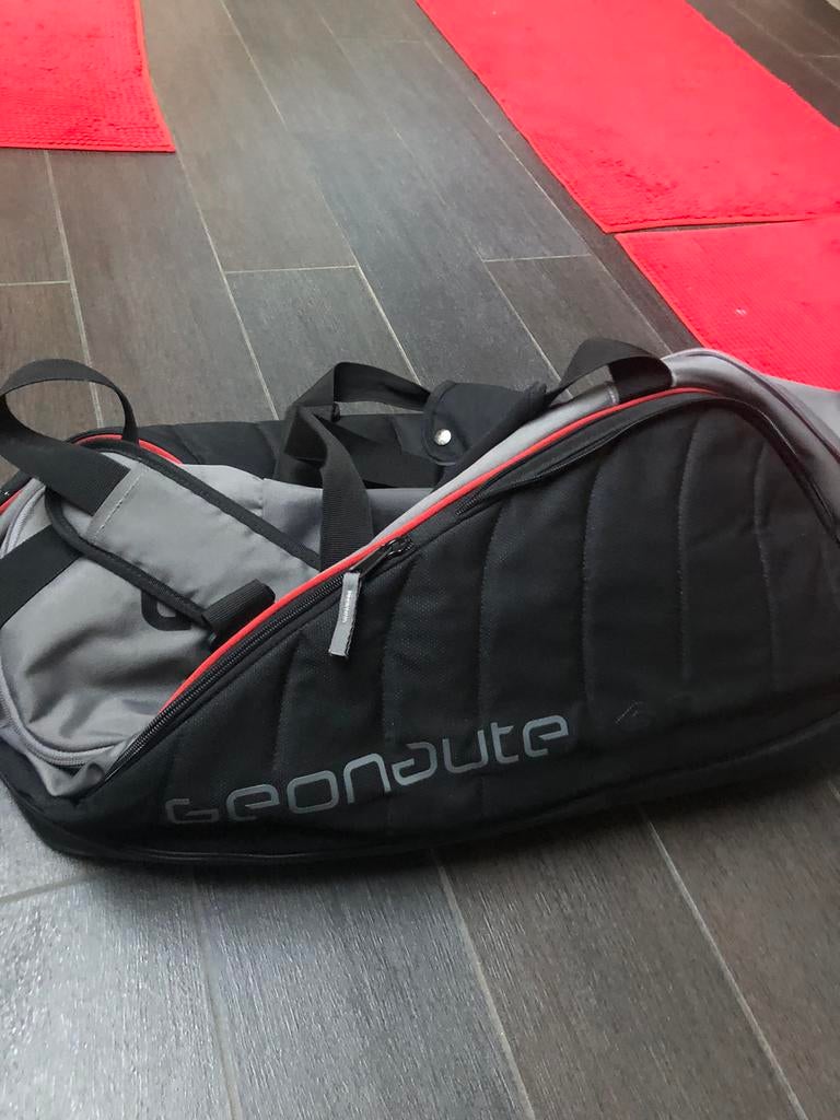 Sac de transport avec roulettes amovibles, Zwart, Minder dan 35 cm, Zo goed als nieuw, 60 tot 80 cm