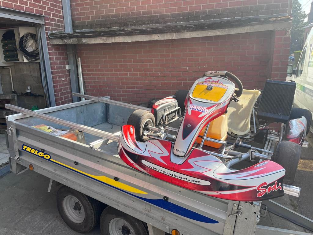 Kart 125cc Sodi kf4, Sport en Fitness, Karting, Ophalen, Gebruikt, Kart