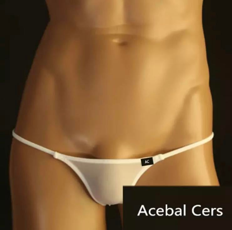 Witte string maat M-L, Kleding | Heren, Verzenden, Wit, TM, Overige typen