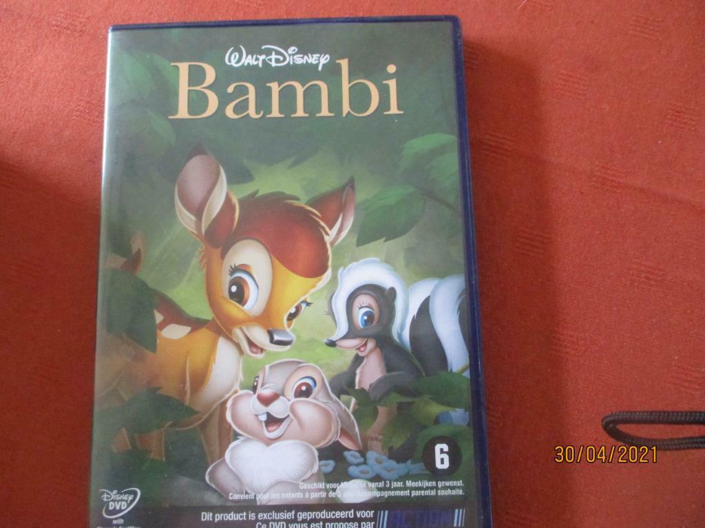 DVD BAMBI., Alle leeftijden, Ophalen of Verzenden