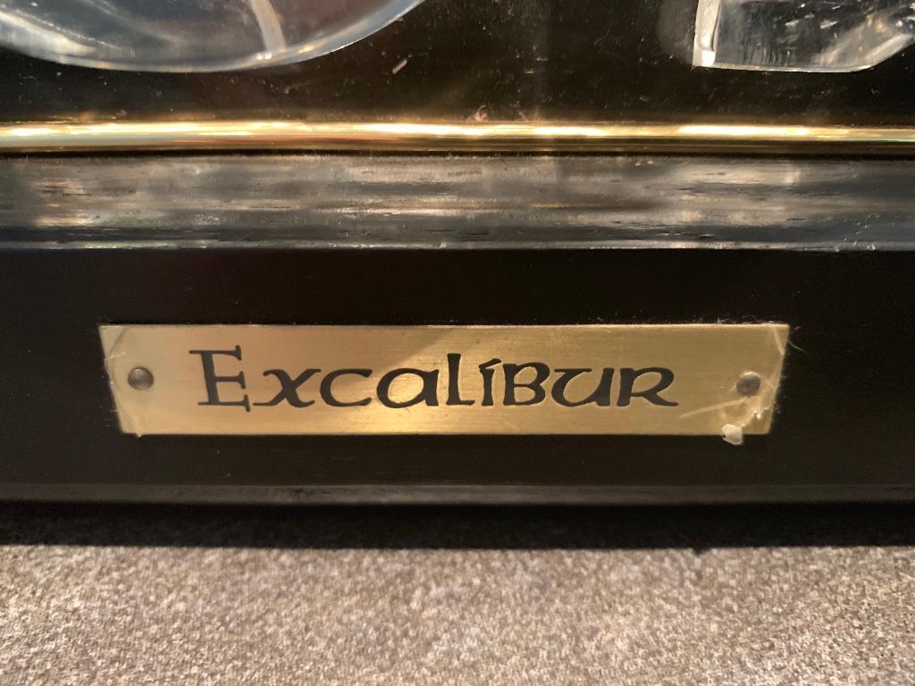 Franklin Mint Sabel/Zwaard Excalibur 24K gold, Antiek en Kunst, Ophalen of Verzenden, Zilver