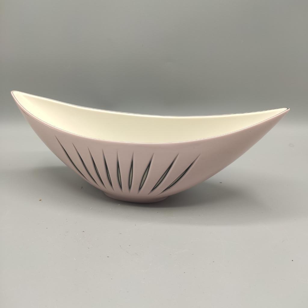Vintage Sgrafo Modern porselein keramiek schaal design, Ophalen of Verzenden