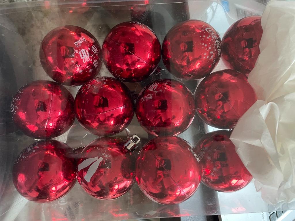 kerstballen cocacola, Verzamelen, Ophalen, Nieuw, Overige typen