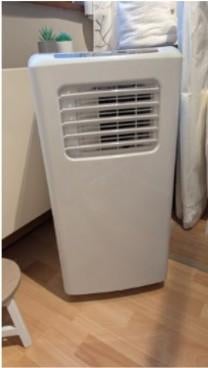 Climatiseur Handson modèle Bari, Ophalen, Ventileren, Mobiele airco, Afstandsbediening