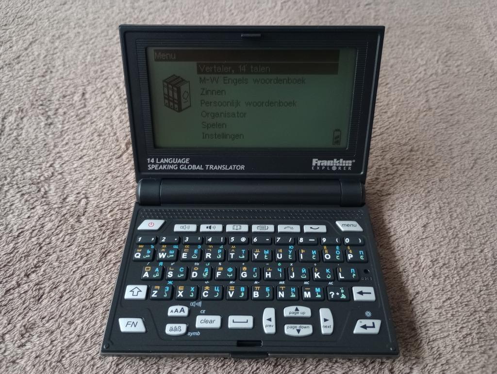 Franklin Explorer - 14 Language Global Speaking Translator, Enlèvement ou Envoi, Comme neuf